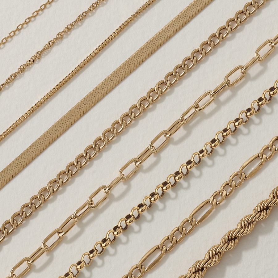 Types of Chain Necklaces: From Classic Links to Modern Designs